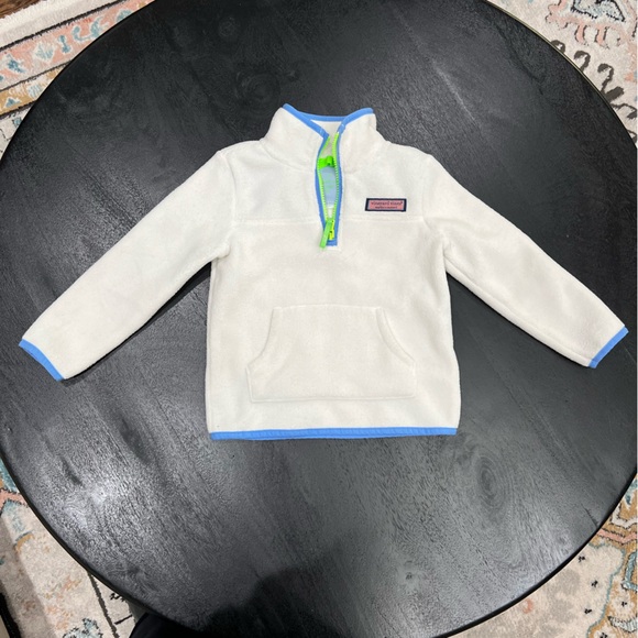 🆕🐑Vineyard Vines🐑Fleece Half Zip Size 3T - Picture 1 of 3